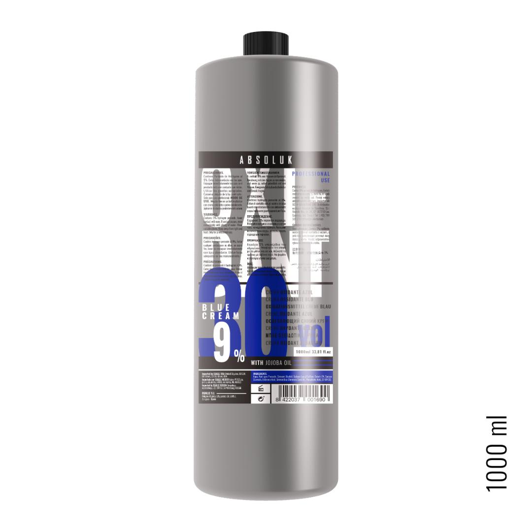 Creme Oxidante Azul 30 Volumes 1000 ml Absoluk