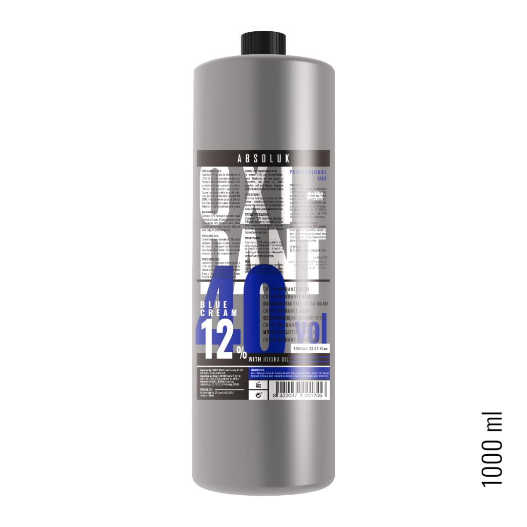 Creme Oxidante Azul 40 Volumes 1000 ml Absoluk